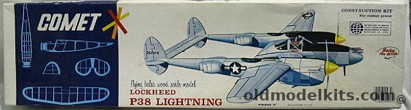 Comet P-38 Lightning, 3504 plastic model kit